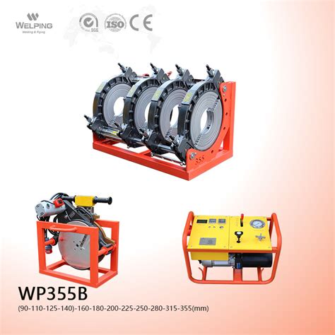 Dn Mm Pe Pipe Hot Melt Hdpe Pvdf Hydraulic Butt Fusion Welding