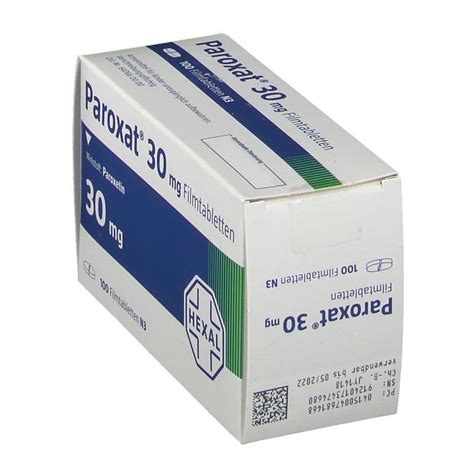 Paroxat 30 Mg 100 St Mit Dem E Rezept Kaufen Shop Apotheke