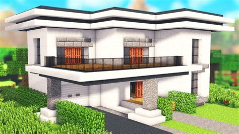 Exemple Maison Moderne Minecraft Home Alqu