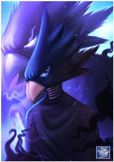 Fanart De Fumikage Tokoyami Boku No Hero Ilustraciones