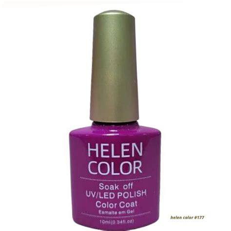 Esmalte Em Gel Uv Led Helen Color Ml Casa Das Unhas Unhas