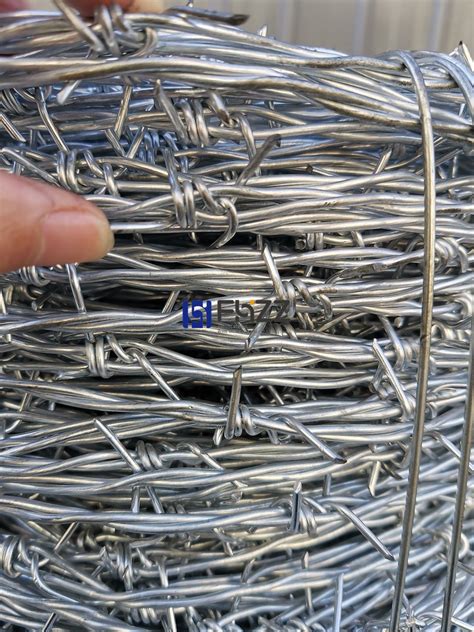 Hot Dipped Galvanized Barbed Wire For Perimeter Security Fencing