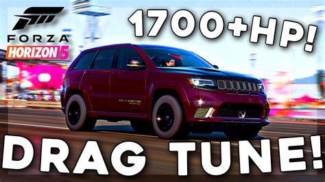 Hp Trackhawk Drag Tune Forza Horizon Youtube