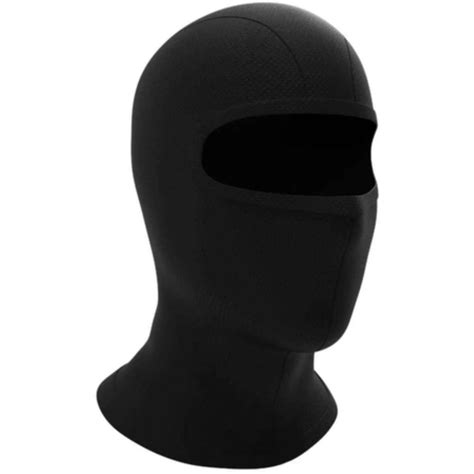 Touca Ninja Balaclava Premium Moto Preta Motoboy Cliclista Loja