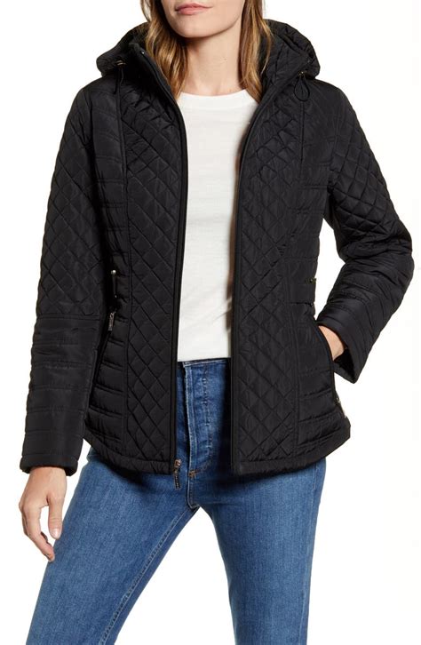 Gallery Quilted Hooded Jacket (Regular & Petite) | Nordstrom