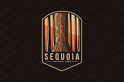 Emblem Sequoia National Park Logo | Branding & Logo Templates ...