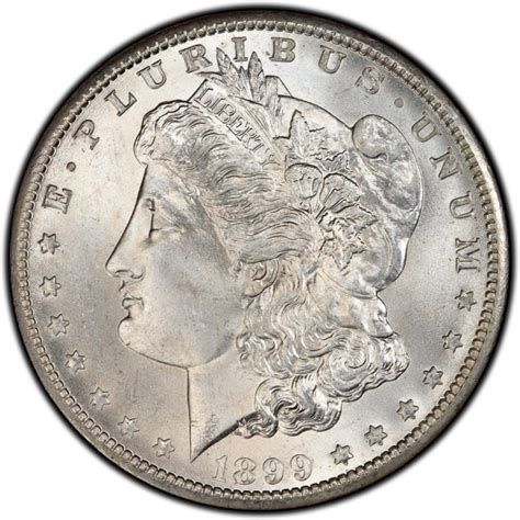 1899 Morgan Silver Dollar Values and Prices - Past Sales | CoinValues.com