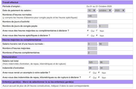 Comment Faire La D Claration Du Salaire De Votre Assmat Sur Pajemploi