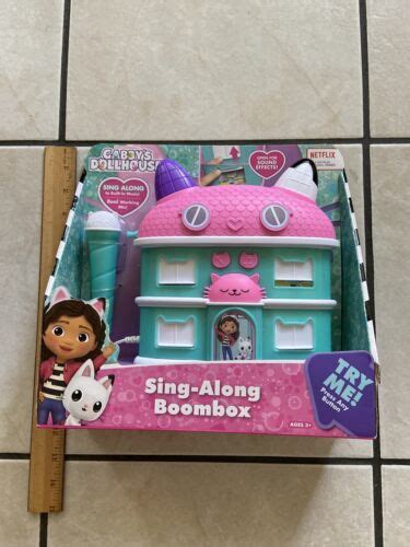 Gabbys Dollhouse Sing Along Boombox New 4591432022