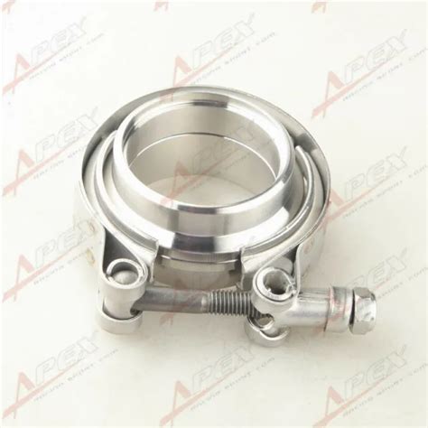 1 75 SELF ALIGNING Male Female V Band Vband Clamp CNC Mild Steel