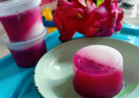 Resep Puding Buah Naga Oleh Bu Yusuf Cookpad