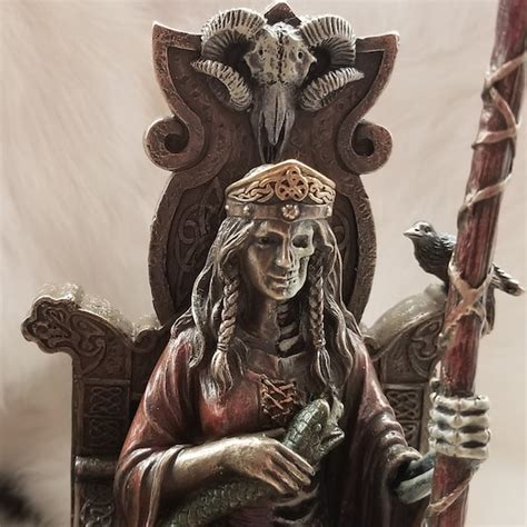 Norse Hel Queen Of The Realm Of The Dead Etsy