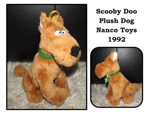 Vintage Stuffed Plush Scooby Doo Toy by Nanco 1992 childs | Etsy