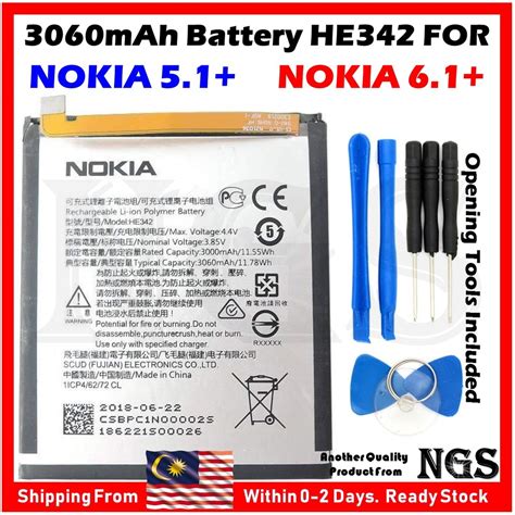 Original Mah Battery He For Nokia Nokia Plus Nokia X