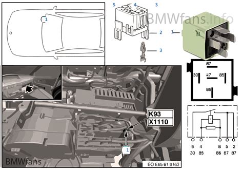 Relé Control Electrónico Amortig K93 Bmw 7 E65 745d M67n Europa