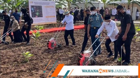 Wapres Ma Ruf Ajak Masyarakat Jabar Manfaatkan Lahan Terbuka Dengan