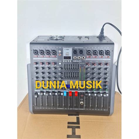 Jual POWER MIXER ASHLEY AUDIO 1000 AUDIO1000 10 CHANNEL ORIGINAL