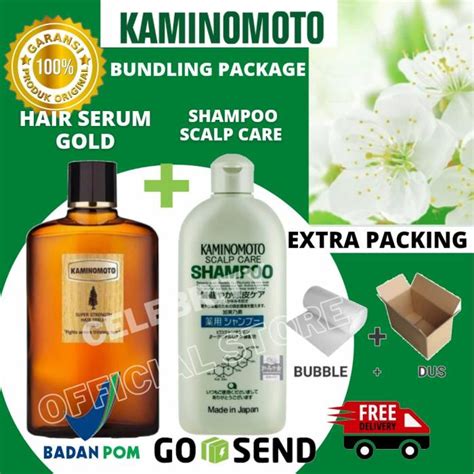 Jual Tonic Kaminomoto Hair Growth Tonic Gold Kaminomoto Medicated