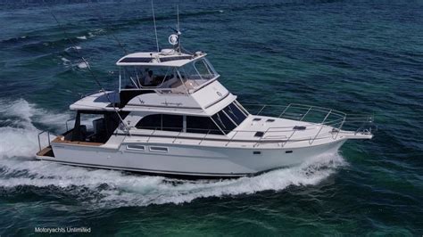 Caribbean 45 Flybridge Cruiser Extended To 47ft 6 Twin Cats