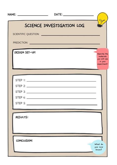 Customize Science Worksheets Templates Online Canva