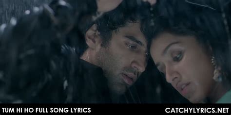 Tum Hi Ho Lyrics Arijit Singh Aashiqui Aditya Shraddha