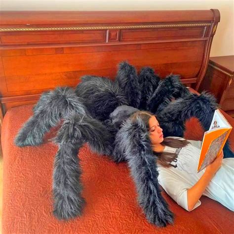 This Giant Tarantula Spider Pillow Makes The Perfect Prank Or Napping ...