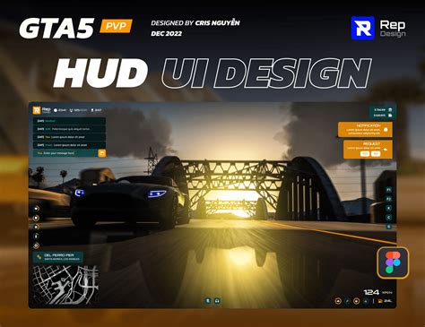 GTA5 HUD UI Design Behance