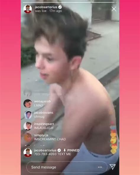 Jacob Sartorius Running Around At The Streets In Underwear Youtube