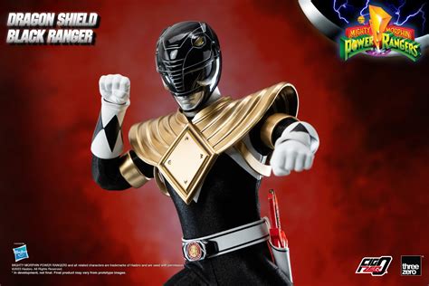 FigZero 1 6 Dragon Shield Black Ranger Is Now Available For Pre Order