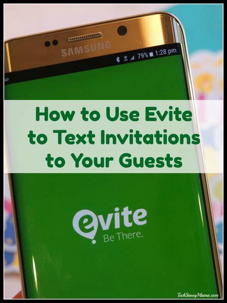 How to Text Party Invitations to Guests with Evite Text to Party