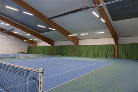 Unsere Halle Led Hallenbeleuchtung Tennisverein Buocher H He E V