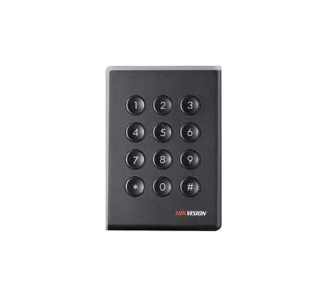 Hikvision Ds K Mk Mifare Card Reader With Keypad Mtech