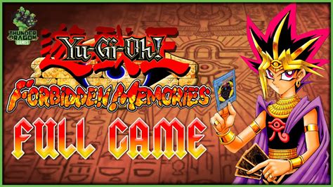 Yu Gi Oh Forbidden Memories Ps1 Full Game Youtube