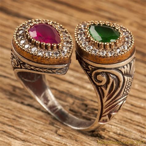 Hurrem Sultan Ring Real Aurora Gold Rings