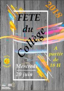 Fete Du College Coll Ge Jules Ferry