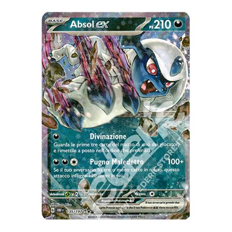 135 197 Absol Ex IT MINT Federicstore