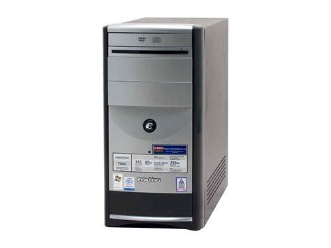 Emachines Desktop Pc T Ghz Mb Ddr Gb Hdd Windows Xp Home