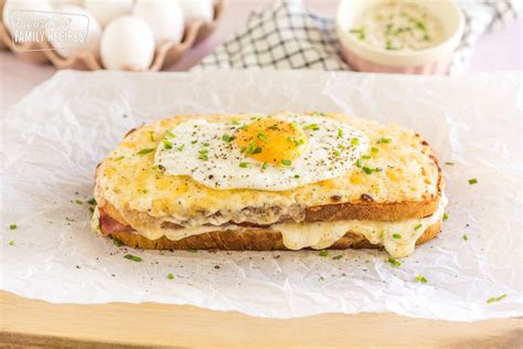 Croque Madame Sandwich Recipe With Step Photos