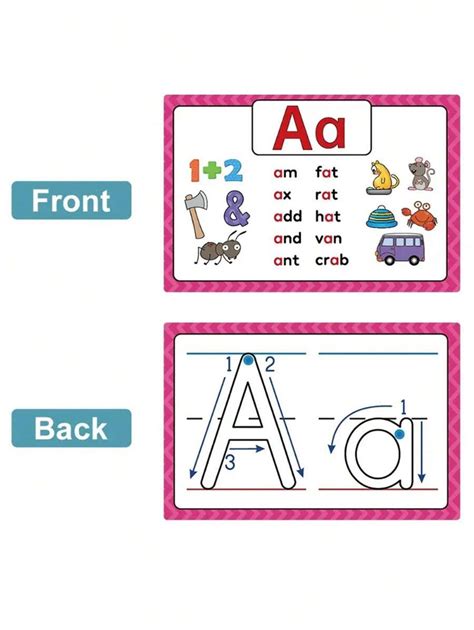 Fiches Clair D Apprentissage Des Mots Abc Avec Voyelle Consonante