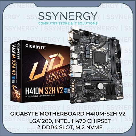 jual gigabyte hm sh  intel lga motherboard shopee indonesia