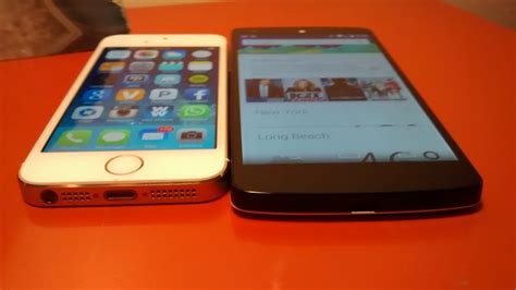 Nexus Vs Iphone S In Depth How Google And Lgs Android Flagship