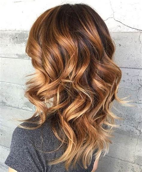 M Che Caramel Sur Cheveux Ch Tain Ombre Hair Hair Color Balayage