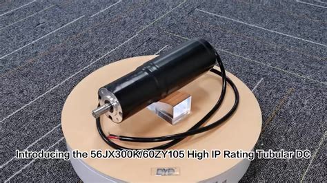 56JX300K 60ZY105 High IP Rating Tubular DC Planetary Gear Motor IP65