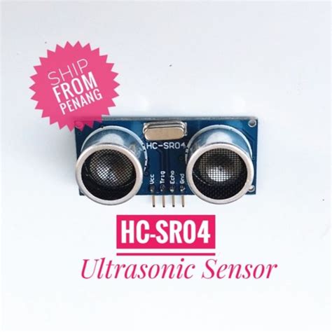 Hc Sr Ultrasonic Sensor Pin Module Range Finder Distance Measuring