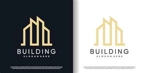 Premium Vector Building Logo Design With Modern Concept Premium Vector