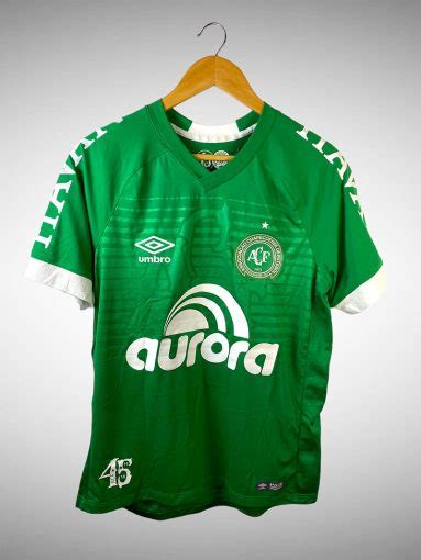 Chapecoense 2018 Primeira Camisa Tam M N 95 Marcos V Brechó do Futebol