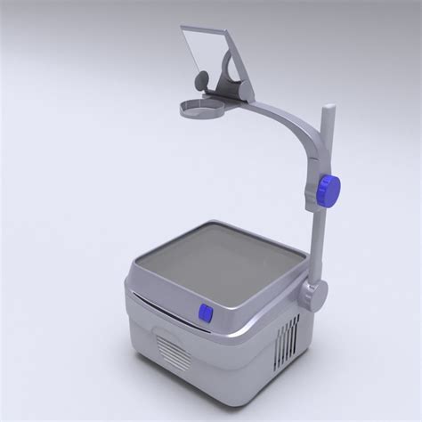 Overhead Projector 3d Model Cgtrader