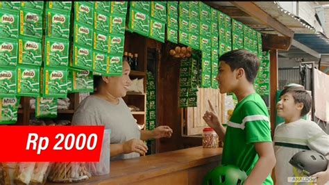 Nestle Milo Sachet Nutrisi Tumbuh Aktif Promo Rp 2000 TVC Edisi