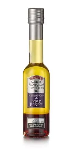 Aceite De Oliva Soja Y Jengibre Gourmet Borges 200ml MercadoLibre