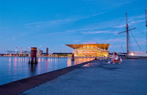 Copenhagen Opera House editorial stock photo. Image of building - 207433458